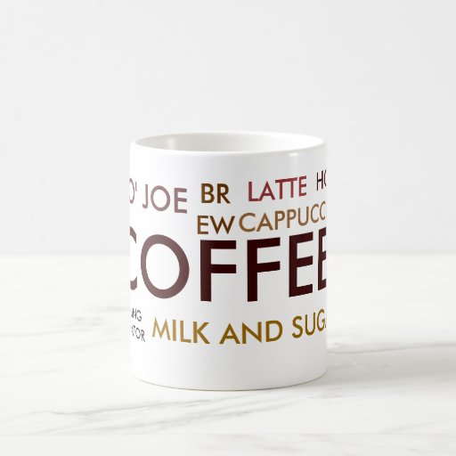 Coffee Collage Mug Zazzle