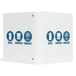 Coffee Computer Genealogy binders