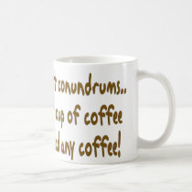 Coffee conundrum mug
