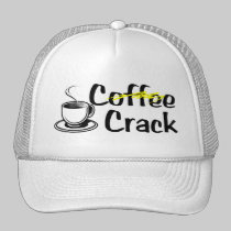 Coffee Crack hats