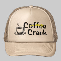 Coffee Crack hats