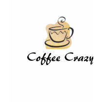 Coffee Crazy Fitted t-shirts