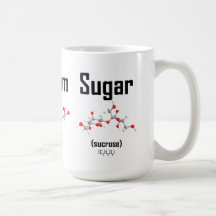 Coffee, Cream and Sugar Molecule Mug