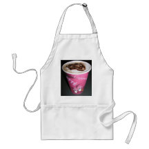 Coffee cup apron