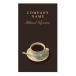 Coffee Cup Business Card