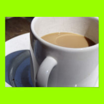 Coffee cup deux posters by squidlady Coffee cup deux posters