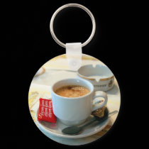 Coffee Cup Keychain