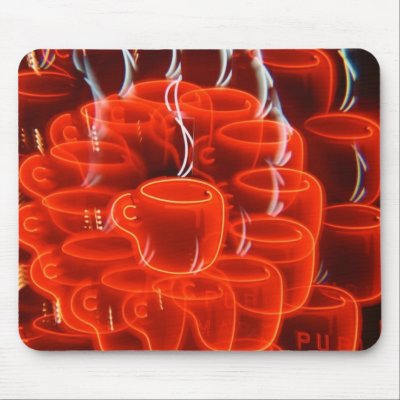 coffee cup madness mouse pad by jbbphotography