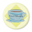 Coffee Cup Magnet by Customizables Coffee Cup Magnet