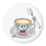 Coffee Cup Magnet magnets