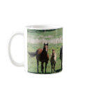 Coffee Cup - Mares & Foals mugs by smilodonart Coffee Cup - Mares & Foals mugs