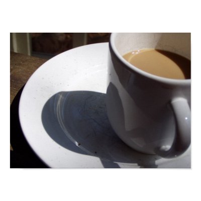 Coffee cup poster by squidlady