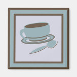 Coffee Cup & Spoon Magnet