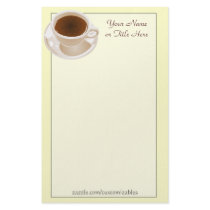 Coffee Cup Stationery