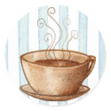 Coffee Cup Sticker sticker