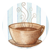 Coffee Cup Sticker