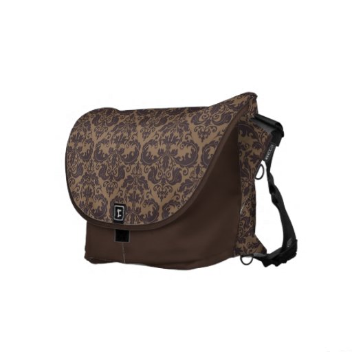 Coffee Dasmask Pattern Messenget Bag Messenger Bags