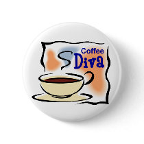 Coffee Diva buttons