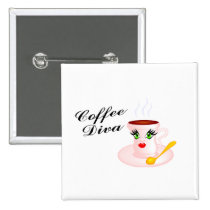Coffee Diva buttons