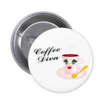 Coffee Diva buttons