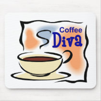 Coffee Diva mousepads