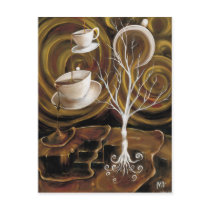 Coffee dreams postcards