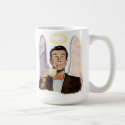 Coffee Drinking Angel Mug