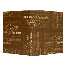Coffee Drinks binders
