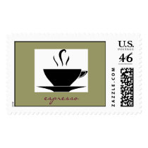 coffee, espresso postage
