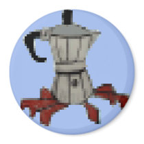 COFFEE EXPRESSO PIXEL magnets