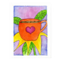 Coffee Flower Print by kareesue Coffee Flower Print