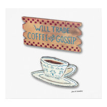 Coffee for Gossip posters