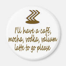 COFFEE FRIDGE MAGNET