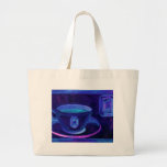 Coffee Gems Blue CricketDiane Coffee Art Bag