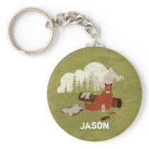 Coffee goes with Everything Keychains
