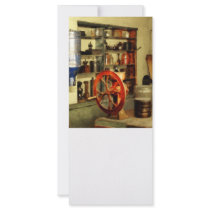 Coffee Grinder and Canister of Sugar Customized Rack Card