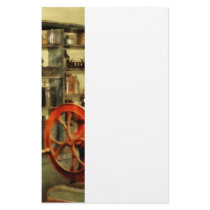 Coffee Grinder and Canister of Sugar Stationery Design