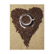 Coffee heart