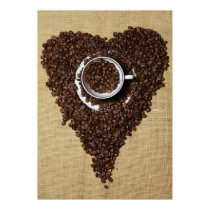 Coffee heart