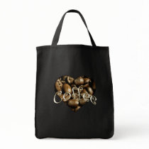 Coffee Heart bags by JaZilla Coffee Heart bags
