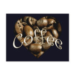 Coffee Heart Post Card