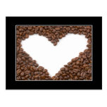 Coffee Heart Postcard