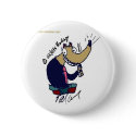Coffee Hound Button by gzlfbartsphilosophy Coffee Hound Button
