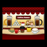 Coffee House Large Poster posters