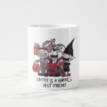 Coffee Is A Ghoul's Best Friend Extra Large Mug
