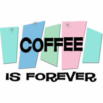 Coffee Is Forever photo sculptures