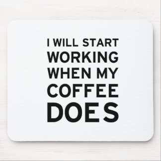 Coffee Jokes Mouse Pads | Zazzle