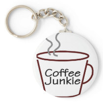 Coffee Junkie Keychains