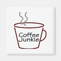 Coffee Junkie Magnet