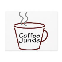 Coffee Junkie Post Cards